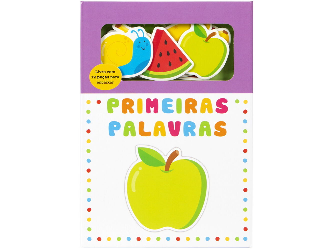 LIVRO PRIMEIRAS PALAVRAS 12 PE&Ccedil;AS DE ENCAIXAR image number 1