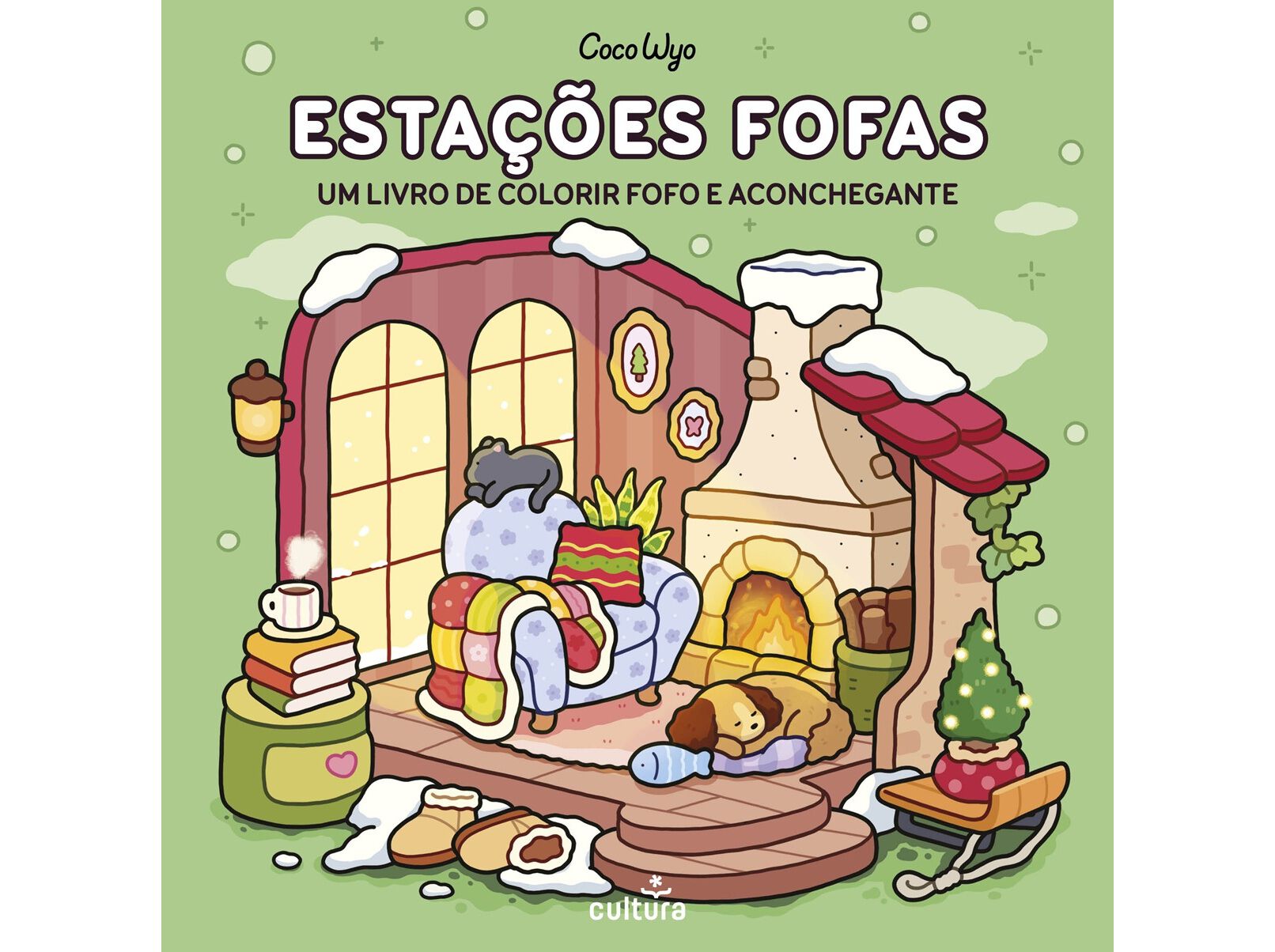 LIVRO ESTA&Ccedil;&Otilde;ES FOFAS DE COCO WYO image number 0