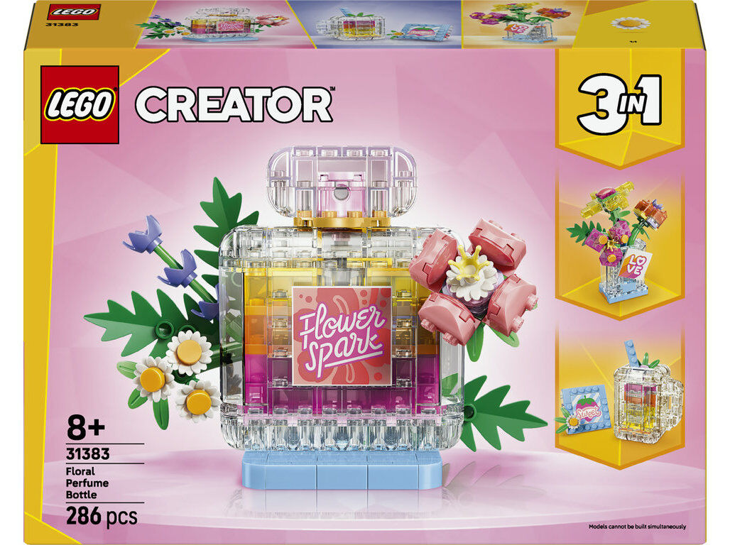 FRASCO PERFUME DECORA&Ccedil;&Atilde;O LEGO LEGO CREATOR 31383