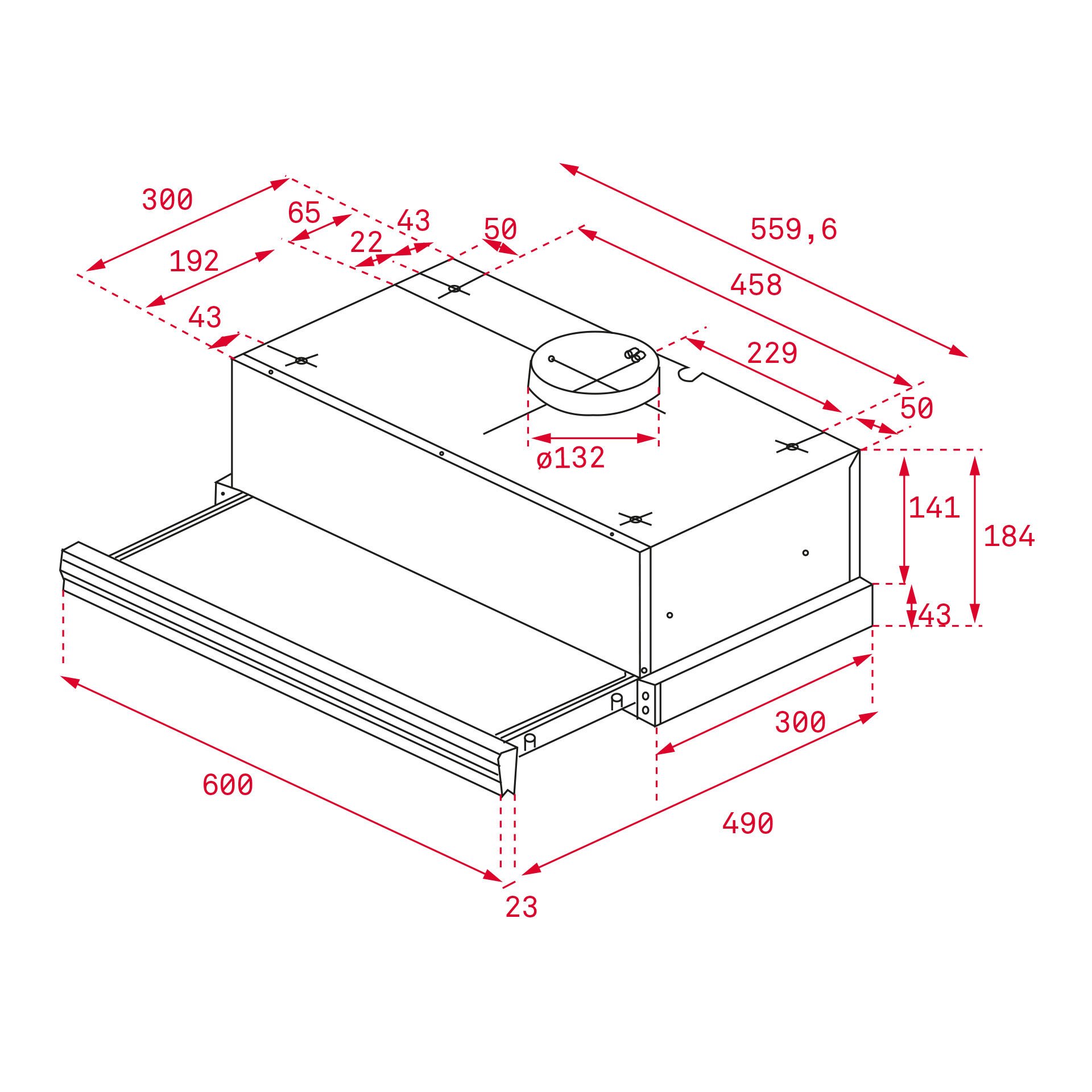 EXAUSTOR TEKA CNL 6415 INOX A 385M3/H image number 1