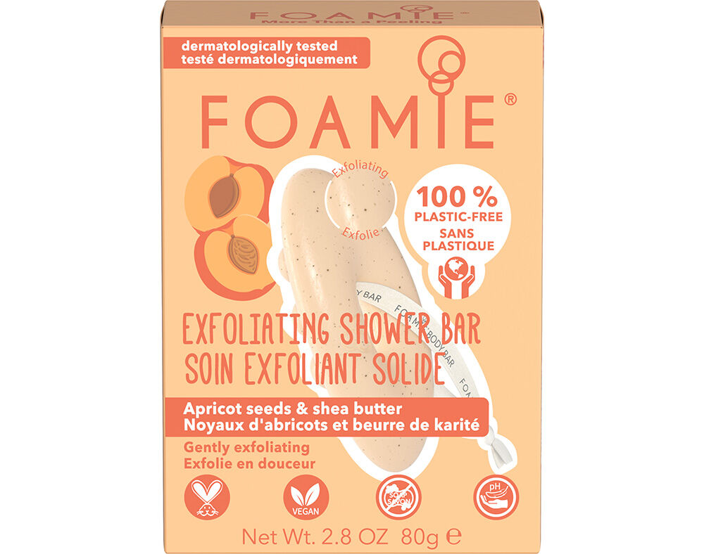 SABONETE SOLIDO FOAMIE CORPORAL MORE THAN PEELING 80G