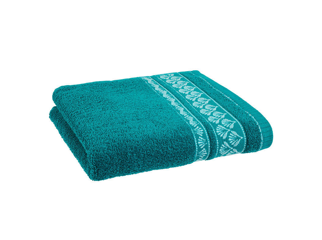 LEN&Ccedil;OL DE BANHO BARRA ACTUEL VERDE OCEANO 450G 100X150 image number 0