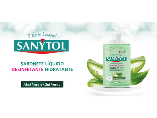 Sabonete Líquido Desinfetante Hidratante Sanytol 250ml image number 1