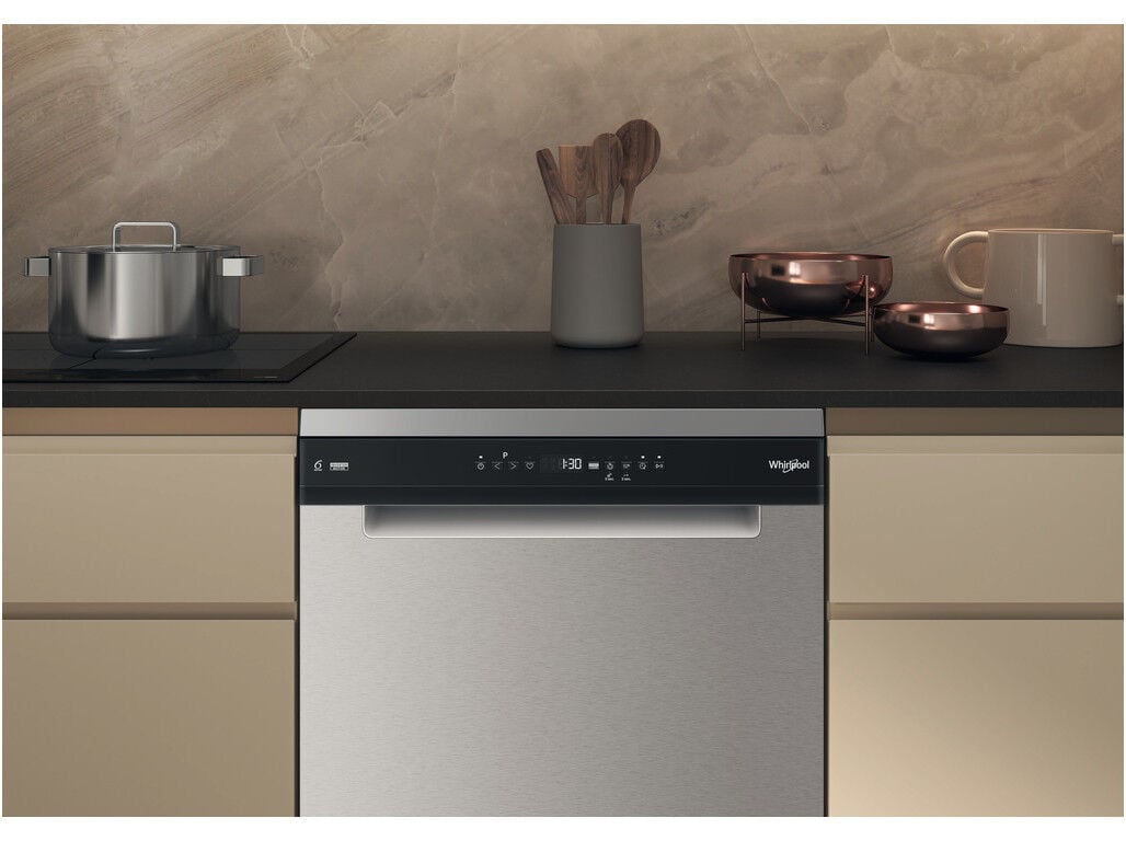 M&Aacute;QUINA DE LAVAR LOI&Ccedil;A WHIRLPOOL W7F HP43X 15 TALHERES INOX image number 2