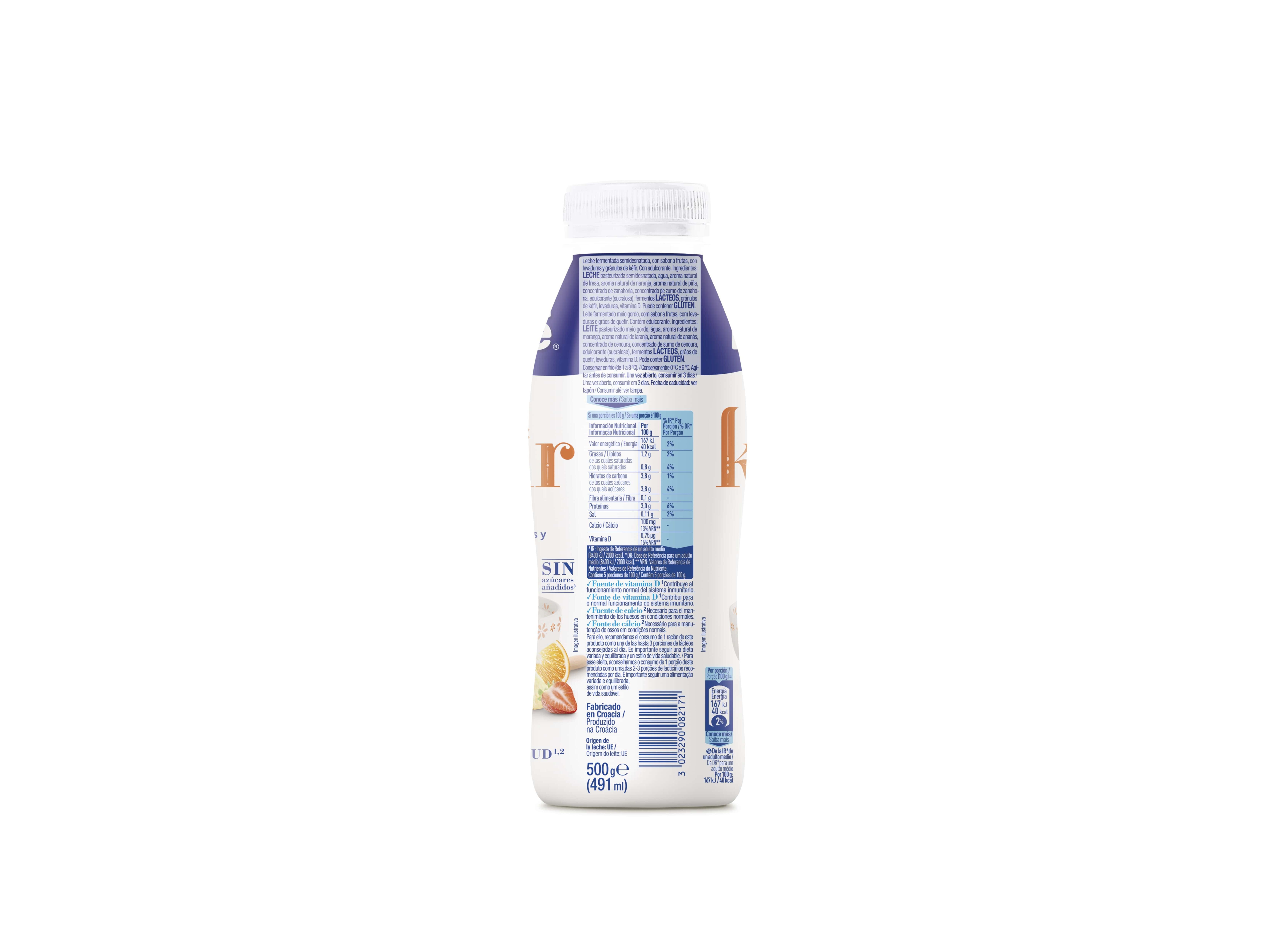 KEFIR NESTL&Eacute; TROPICAL 500G image number 1