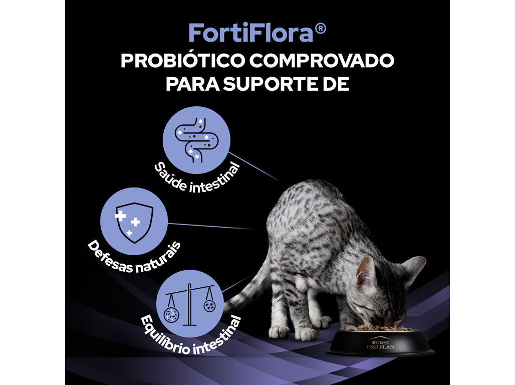 SUPLEMENTO PROBI&Oacute;TICO PRO PLAN GATO FORTIFLORA 7X1G image number 2