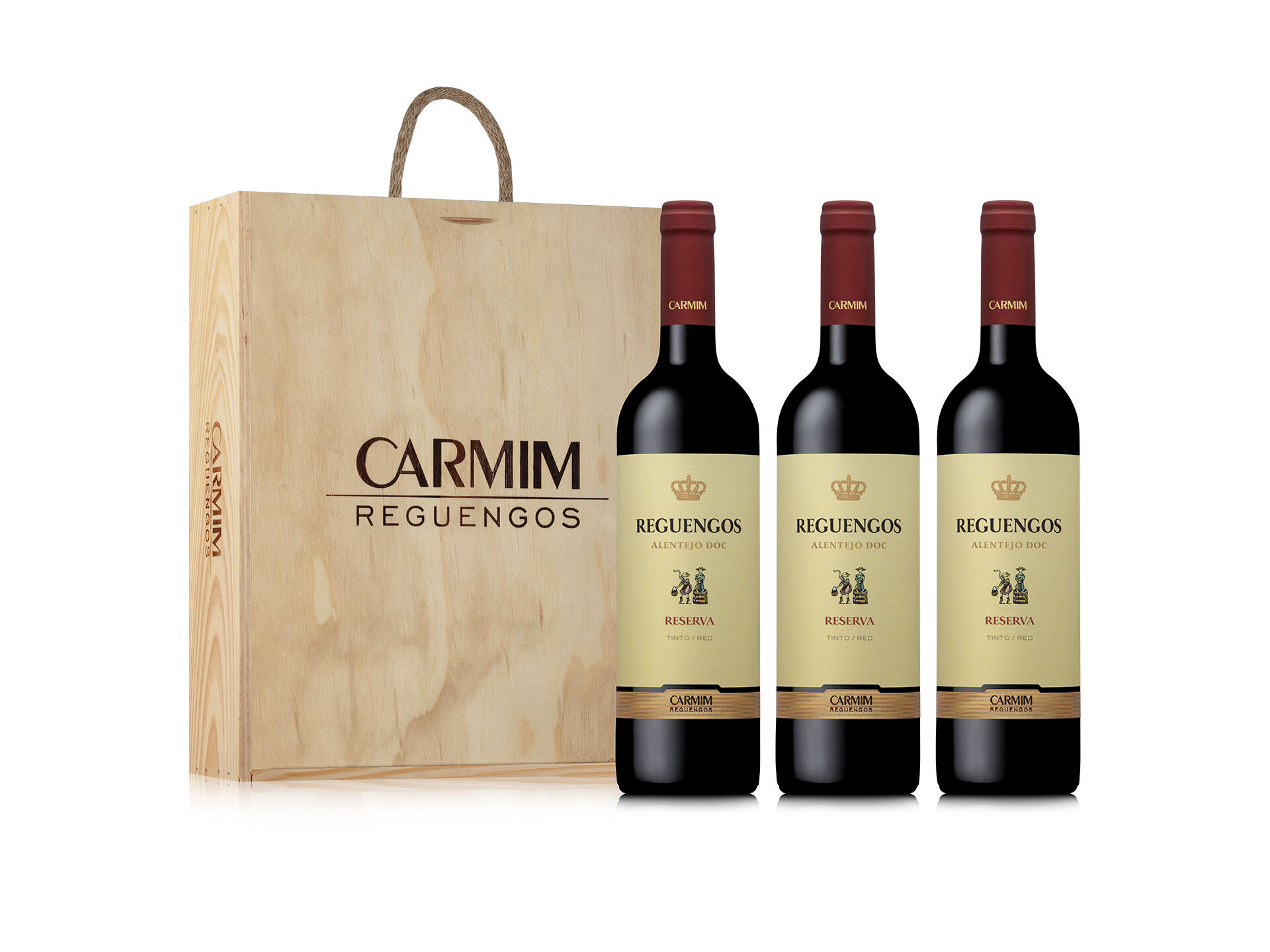 CONJUNTO VINHO TINTO REGUENGOS RESERVA ALENTEJO 3X0.75L image number 0