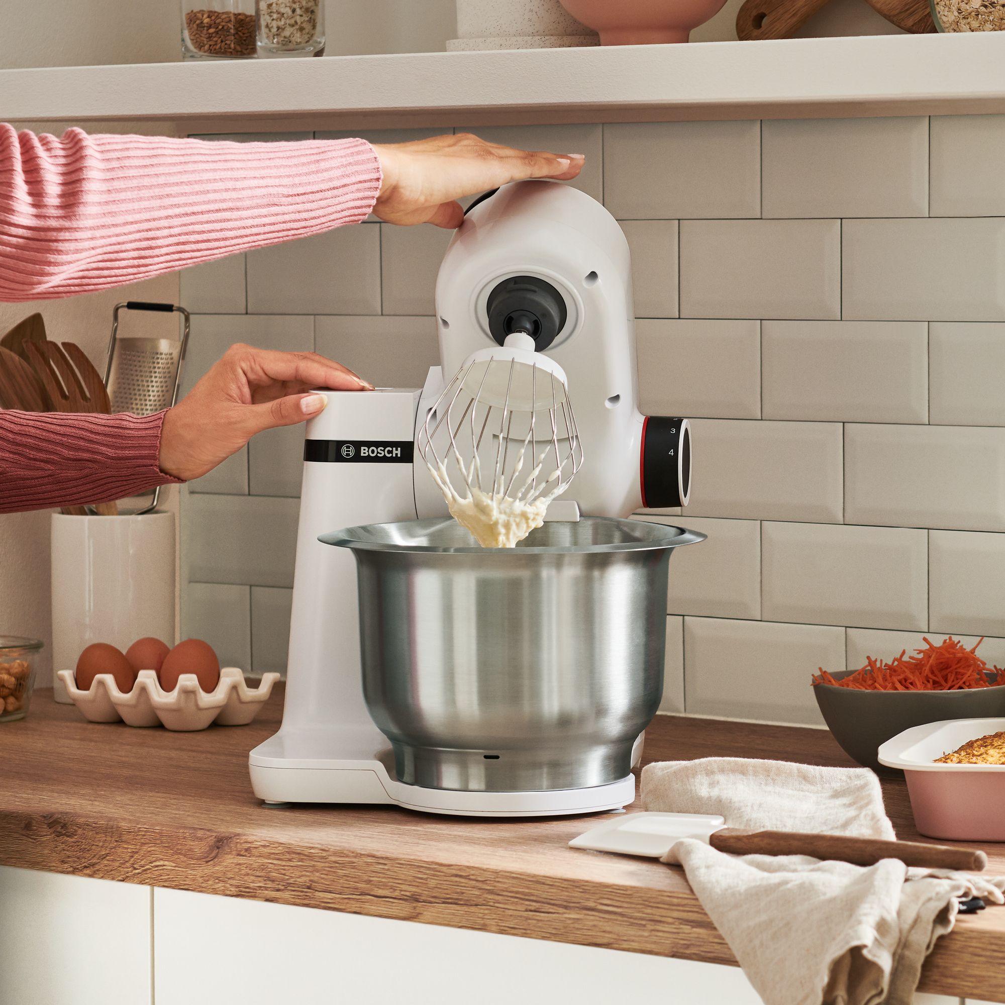 ROBOT DE COZINHA BOSCH SERIE 2 MUMS2EW30 700 W 3.8 L BRANCO image number 3