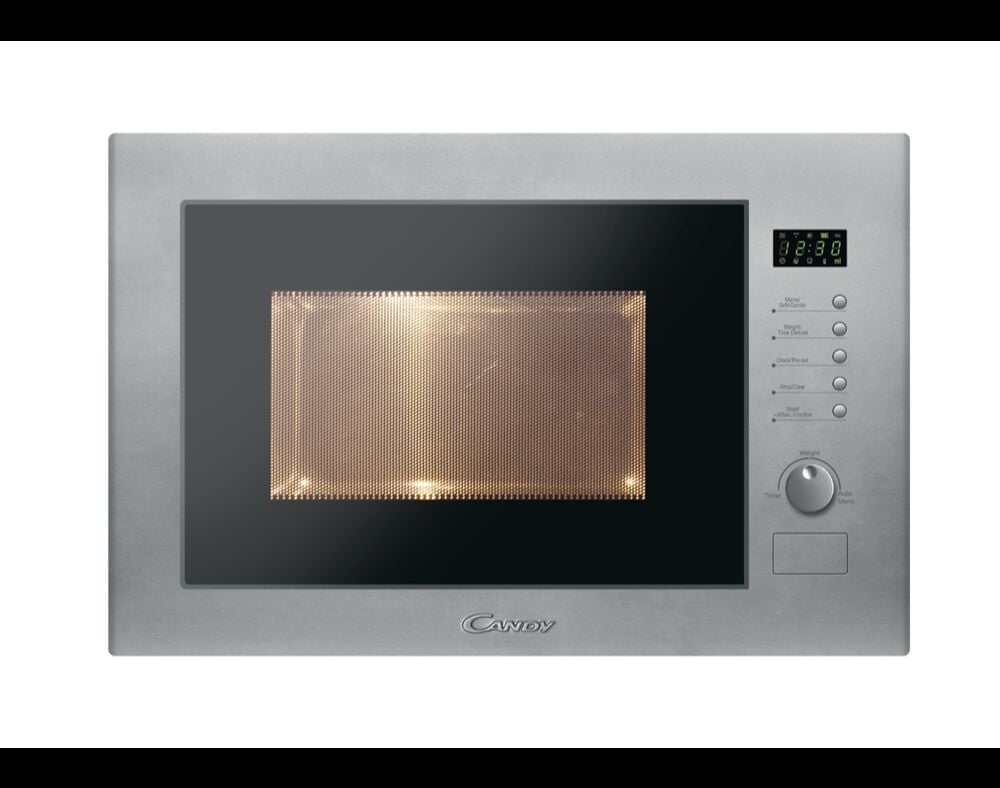 MICRO ONDAS C/GRILL CANDY INOX ENCASTRE 25LT MIC 25 GDFX