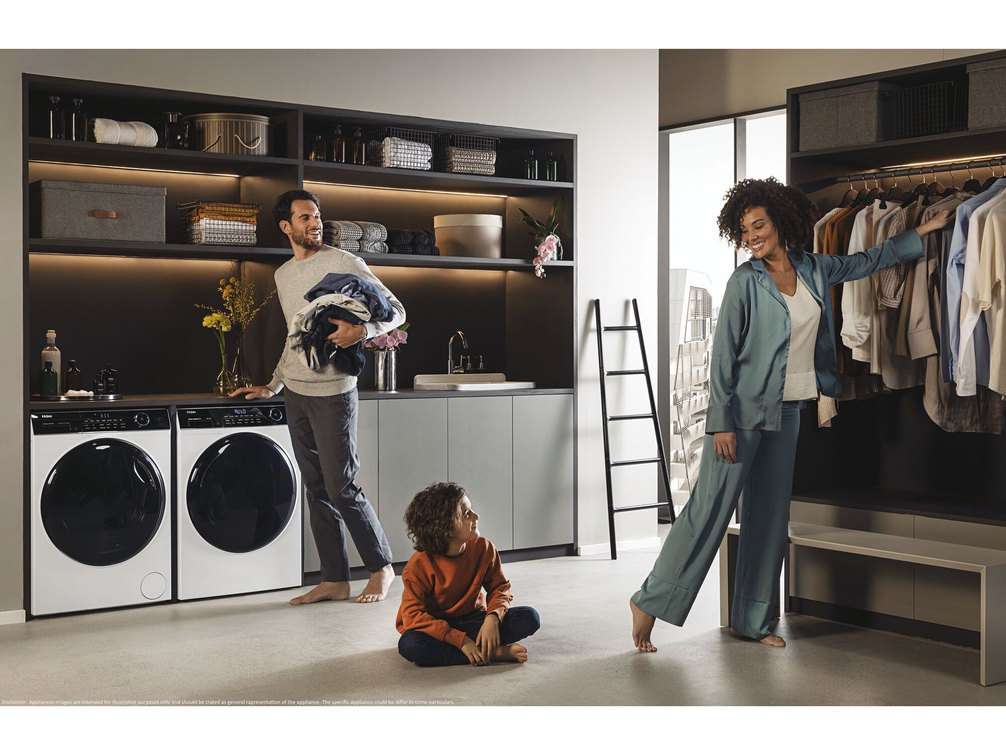 M&Aacute;QUINA DE LAVAR ROUPA HAIER HW100-B14959U1-S - BRANCO A 10KG image number 8