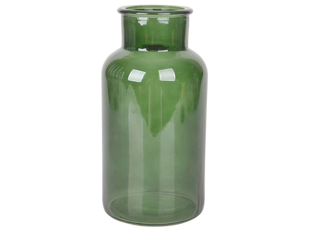 GARRAFA BOTIC&Aacute;RIO ACTUEL VIDRO VERDE 8.2 X16.4CM