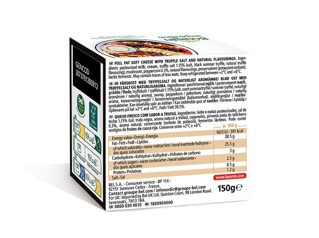 QUEIJO BOURSIN TRUFA 150G image number 1