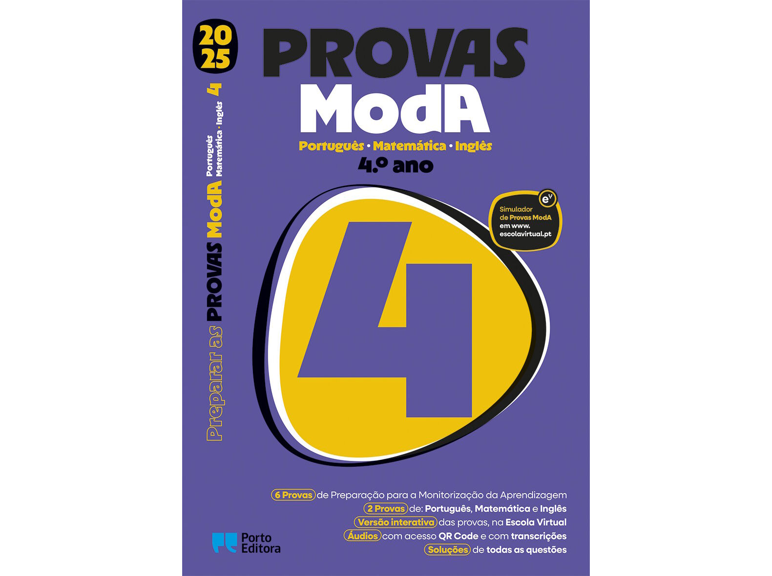 LIVRO PREP. PROVAS MODA 2025 PORTUGU&Ecirc;S MATEM&Aacute;TICA INGL&Ecirc;S image number 0