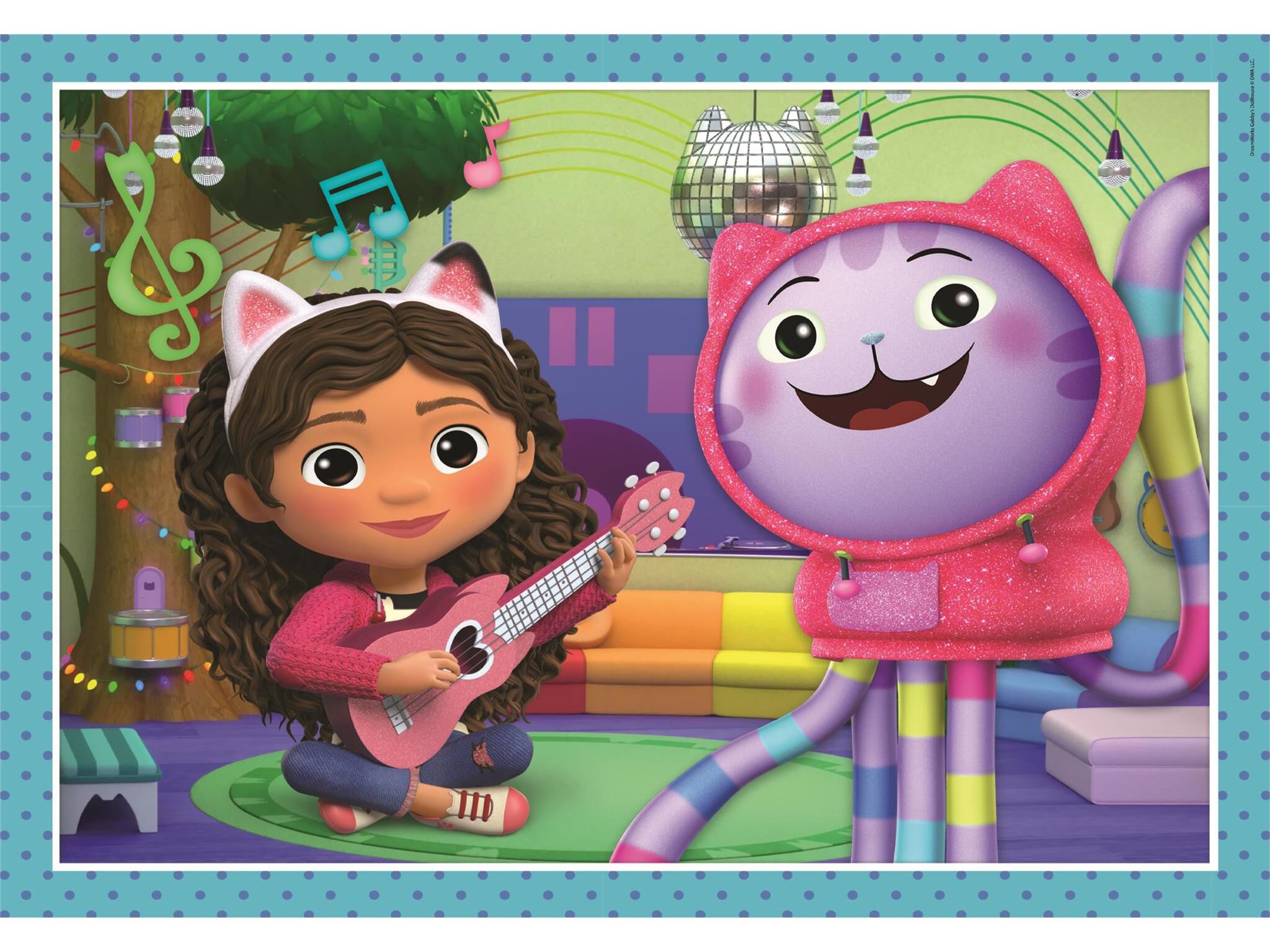 PUZZLE CLEMENTONI GABBY?S DOLLHOUSE 4 EM 1 image number 3