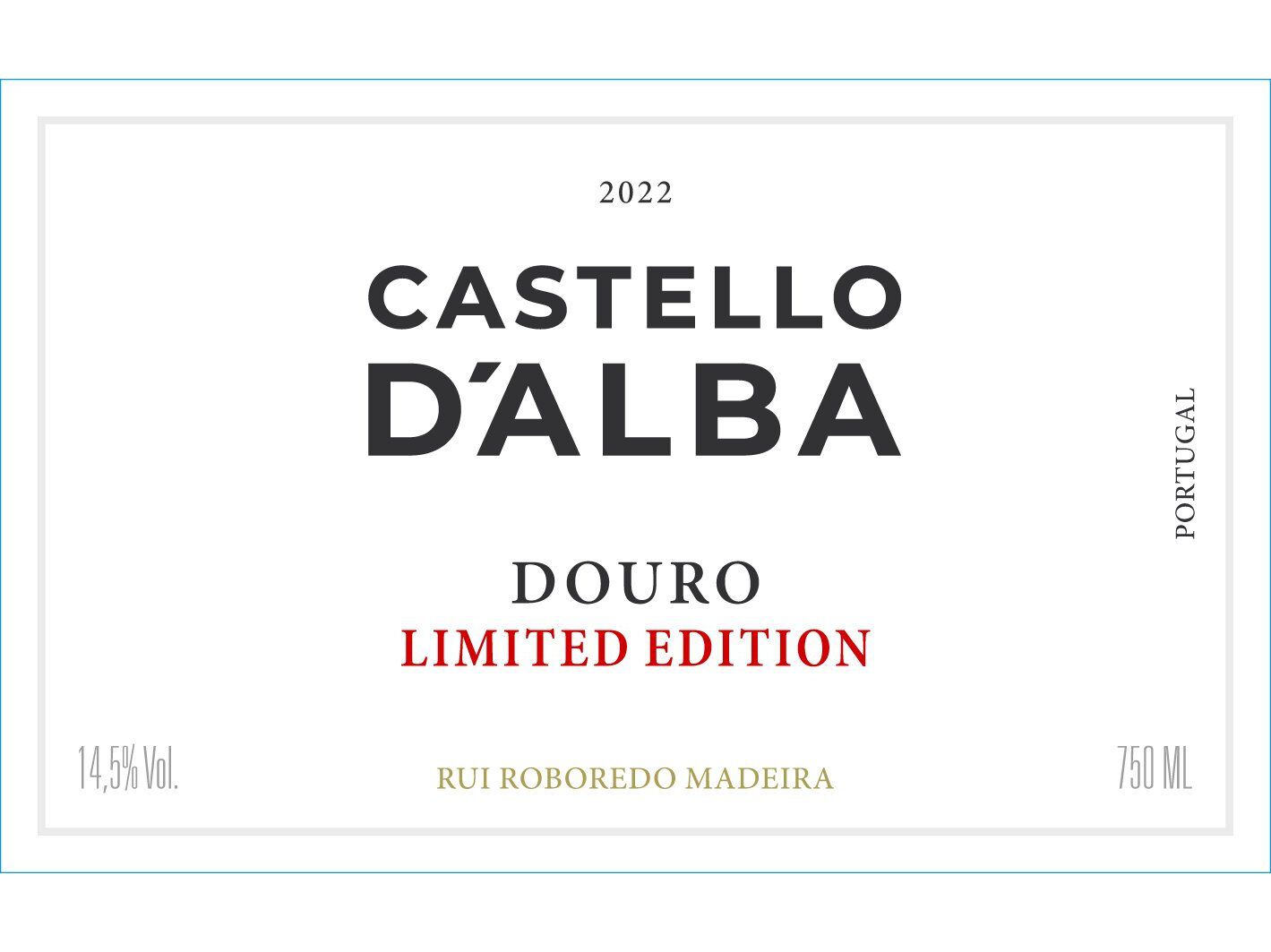 VINHO TINTO CASTELLO D'ALBA LIMITED EDITION DOUR0 0.75L image number 1