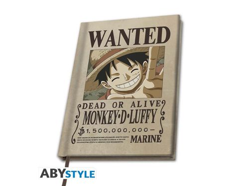 NOTEBOOK ABYSTYLE ONE PIECE 21.7X15.5CM image number 0