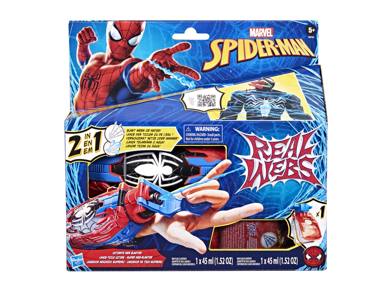 LAN&Ccedil;ADOR DE TEIA SPIDER-MAN