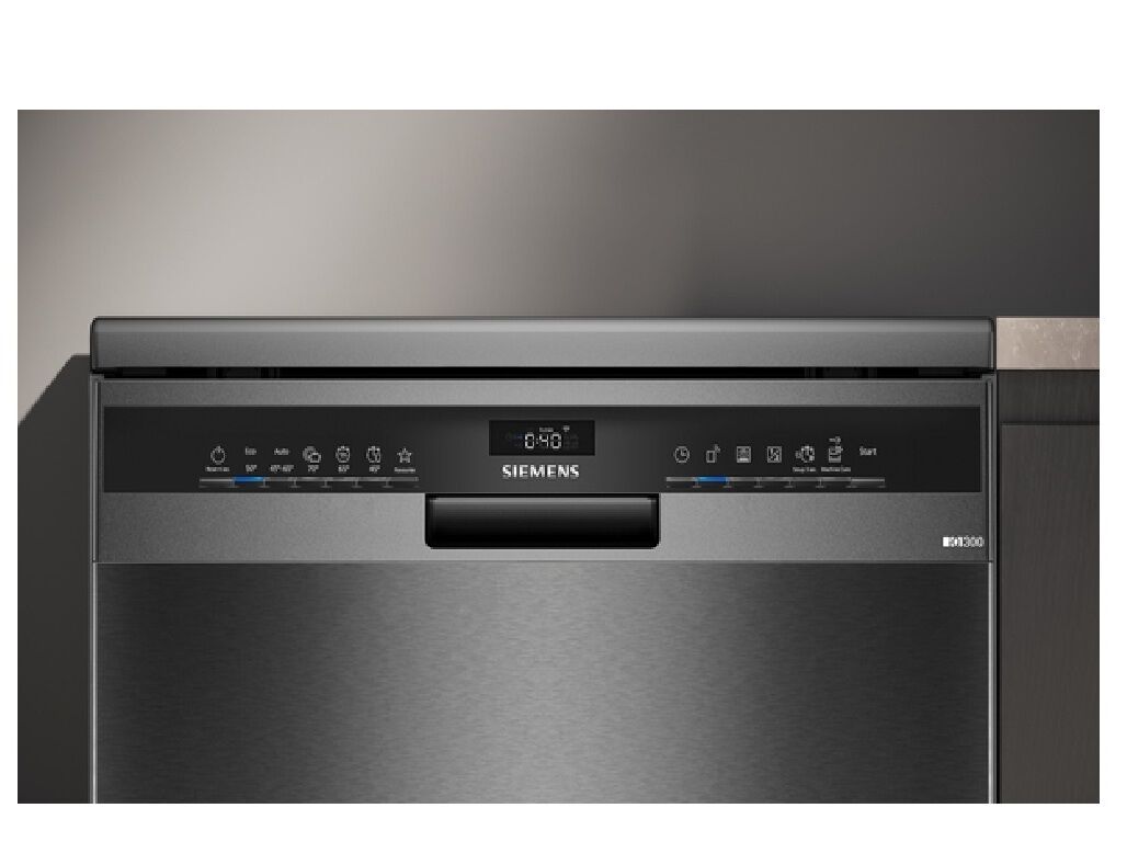 MAQUINA LAVAR LOI&Ccedil;A SIEMENS SN23EC03ME BLACK INOX B 14CONJUNTOS image number 2