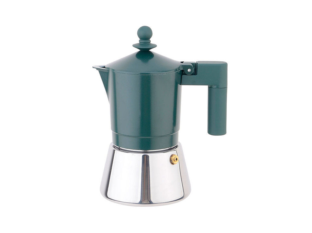 CAFETEIRA ALUMINIO ACTUEL PARA 3 CH&Aacute;VENAS