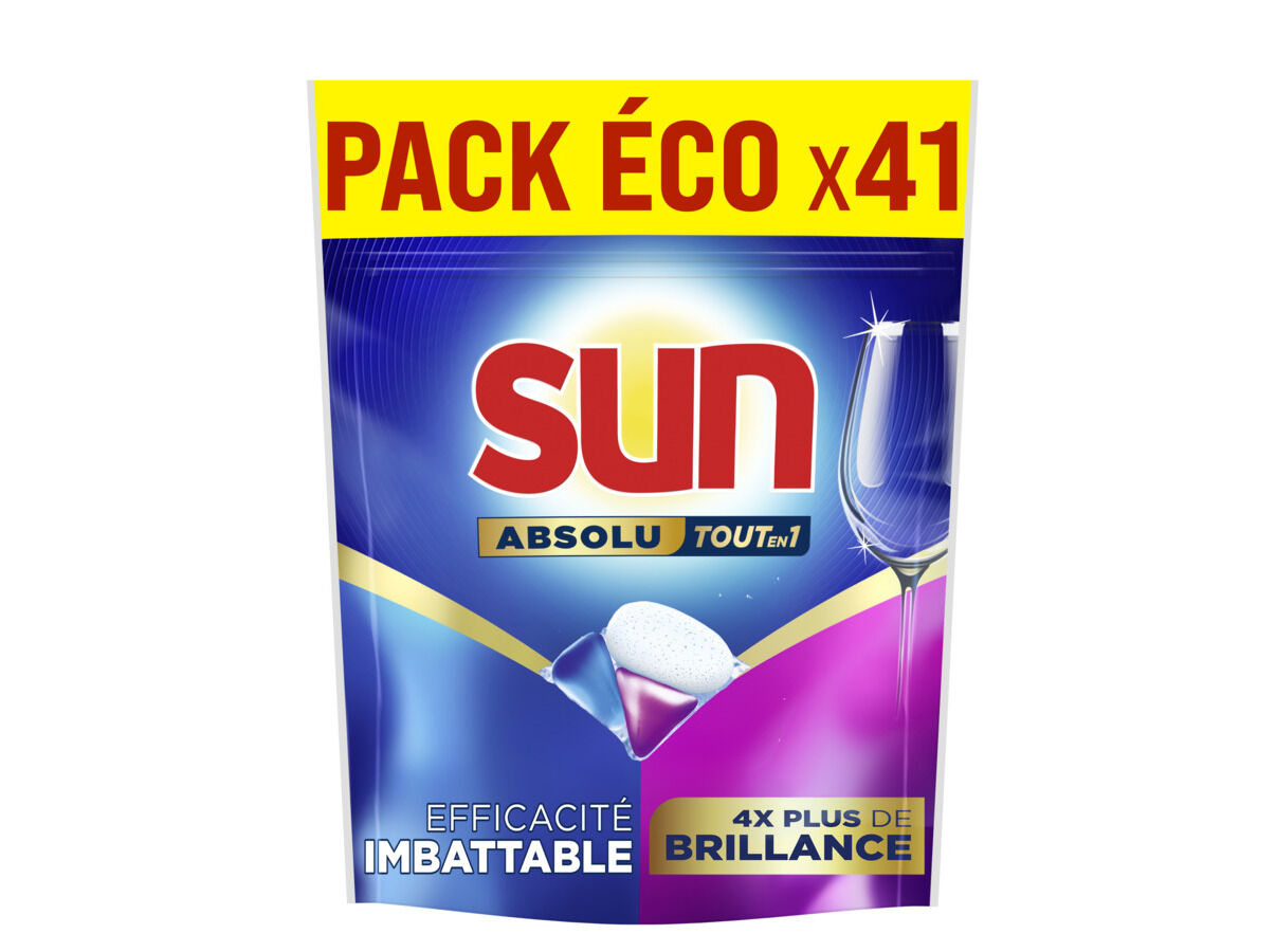 DETERGENTE LOI&Ccedil;A M&Aacute;QUINA SUN ABSOLUTE BRILHO C&Aacute;PS 41UN image number 0