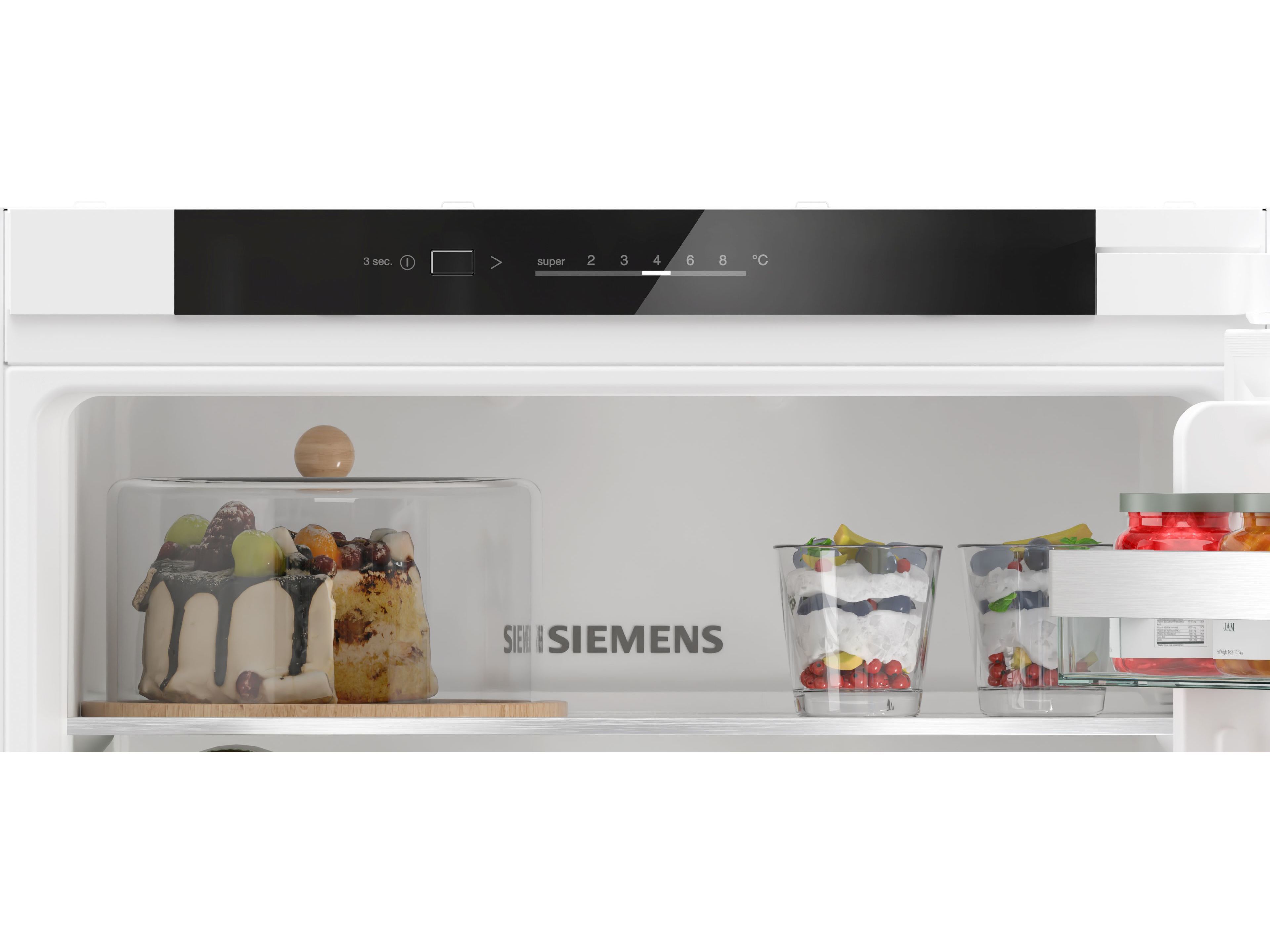 FRIGOR&Iacute;FICO COMBINADO ENCASTRE SIEMENS KI86VVSE0 (LOW FROST E 177CM 267L) image number 2