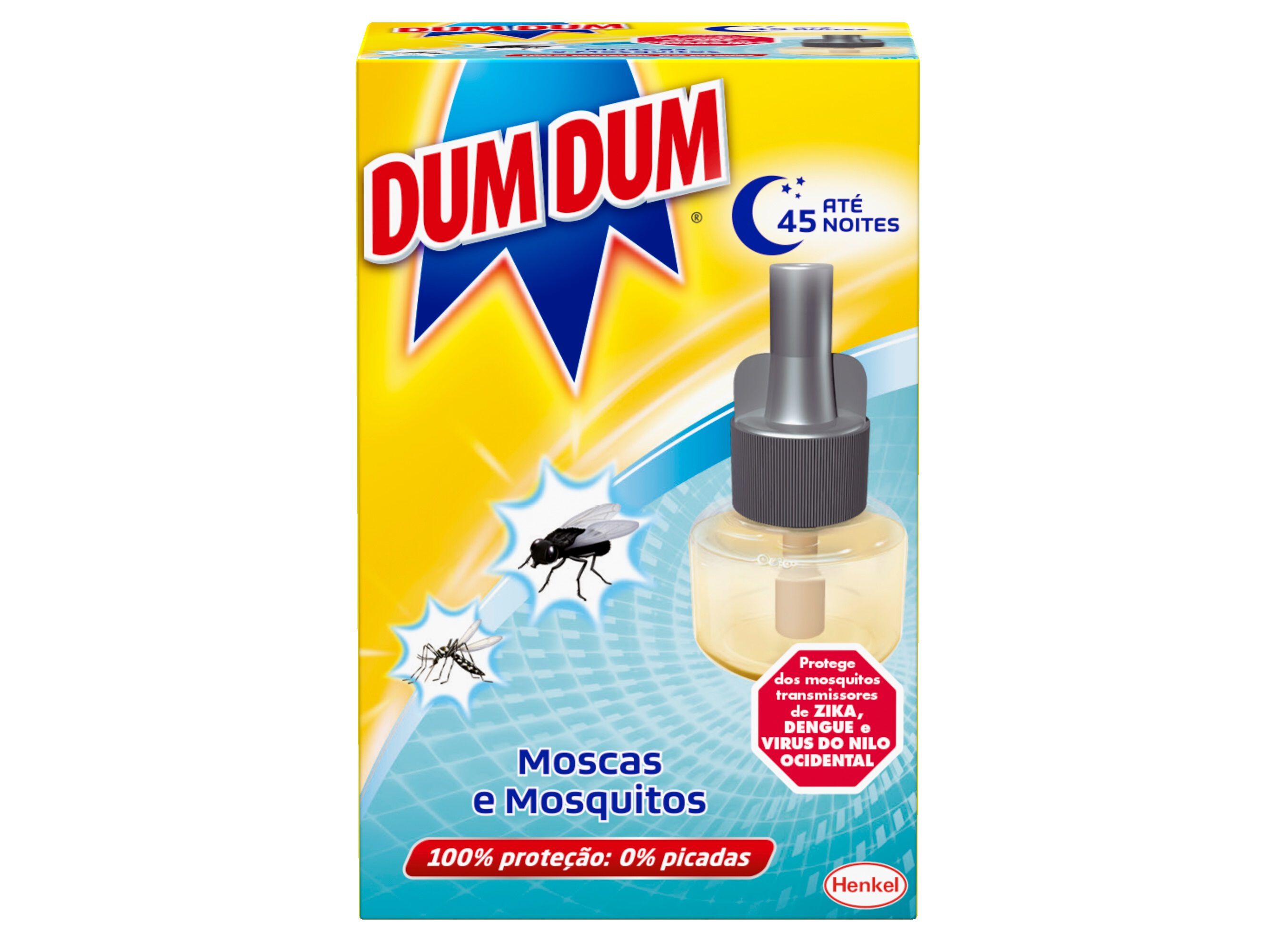 INSECTICIDA EL&Eacute;CTRICO DUM DUM REC MOSC/MOSQ 45 NOITES 1 UN