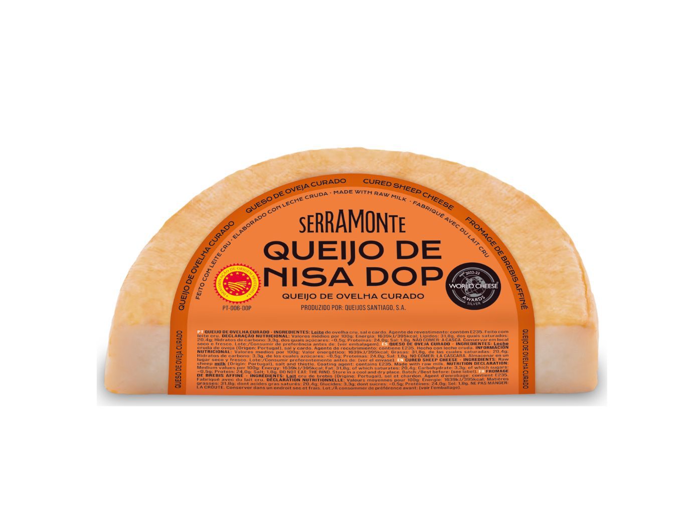 QUEIJO NISA DOP SERRAMONTE METADES UN image number 0