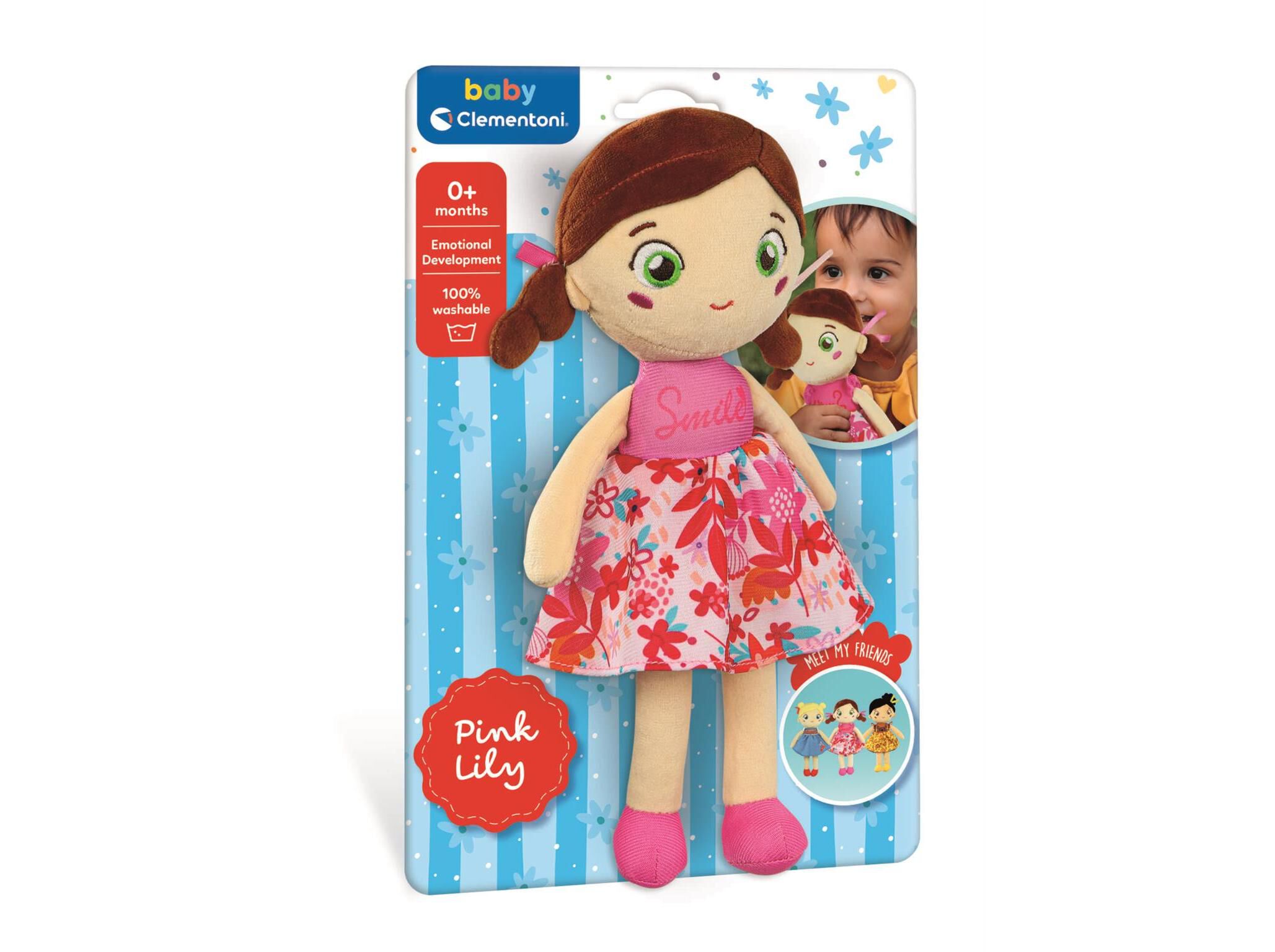 BONECA PINK LILY CLEMENTONI image number 1