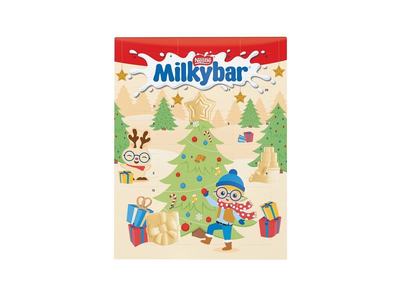 CALENDARIO ADVENTO MILKYBAR 85G