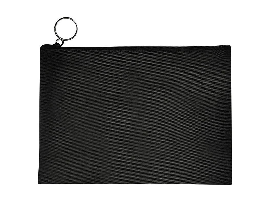 ESTOJO PLANO POLEGAR PRETO 20X14CM