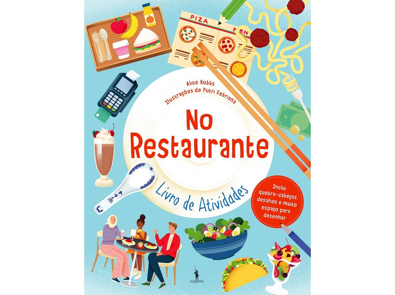 LIVRO NO RESTAURANTE: LIVRO DE ATIVIDADES: DE QUARTO GROUP image number 0