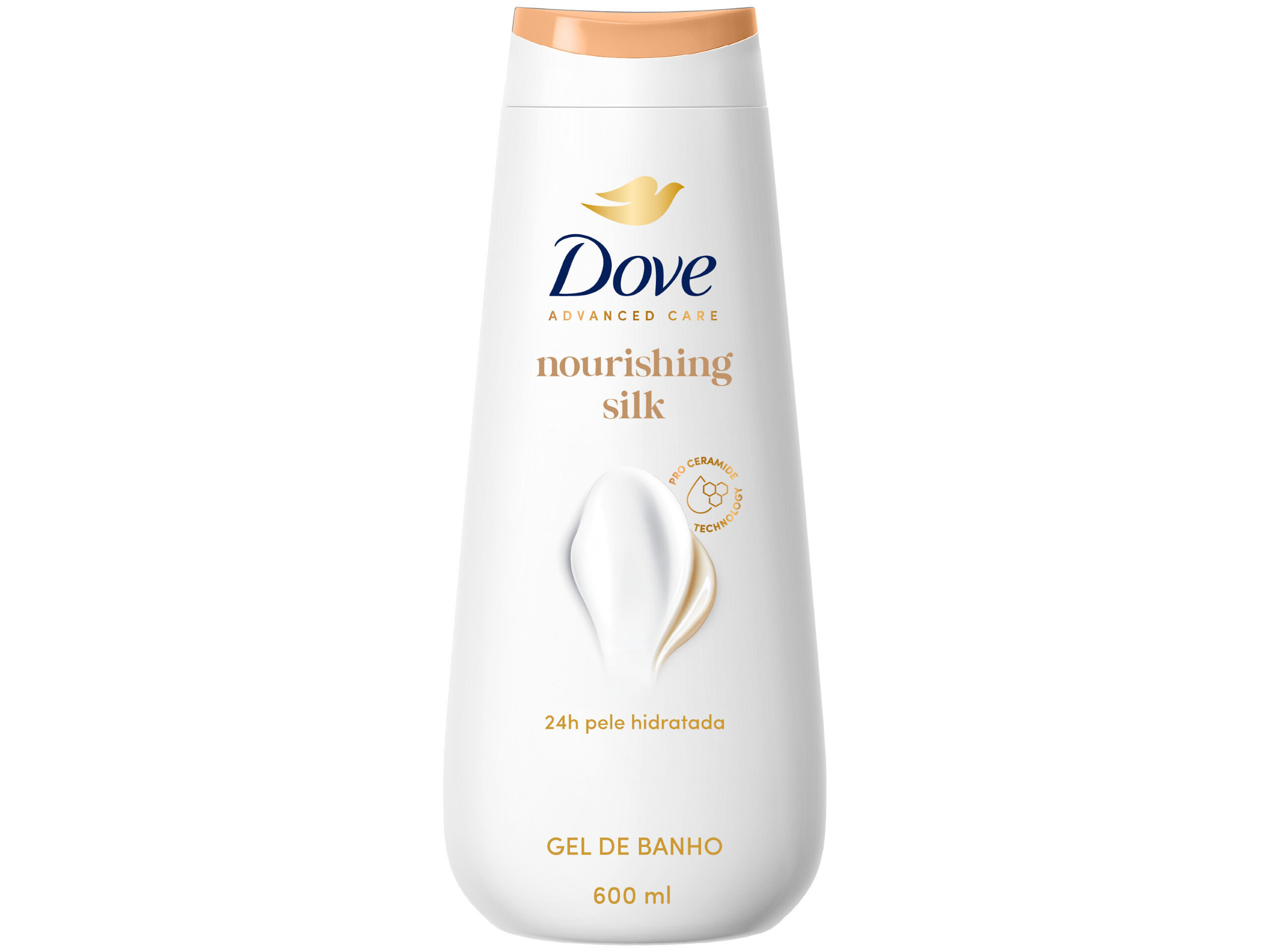 GEL BANHO DOVE ADVANCED NOURISHING SILK 600ML