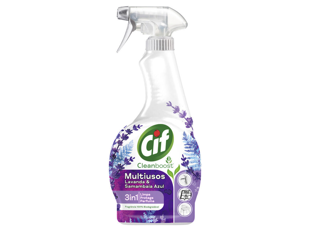 LIMPEZA MULTISUPERFICIES CIF LAVANDA 500ML image number 0