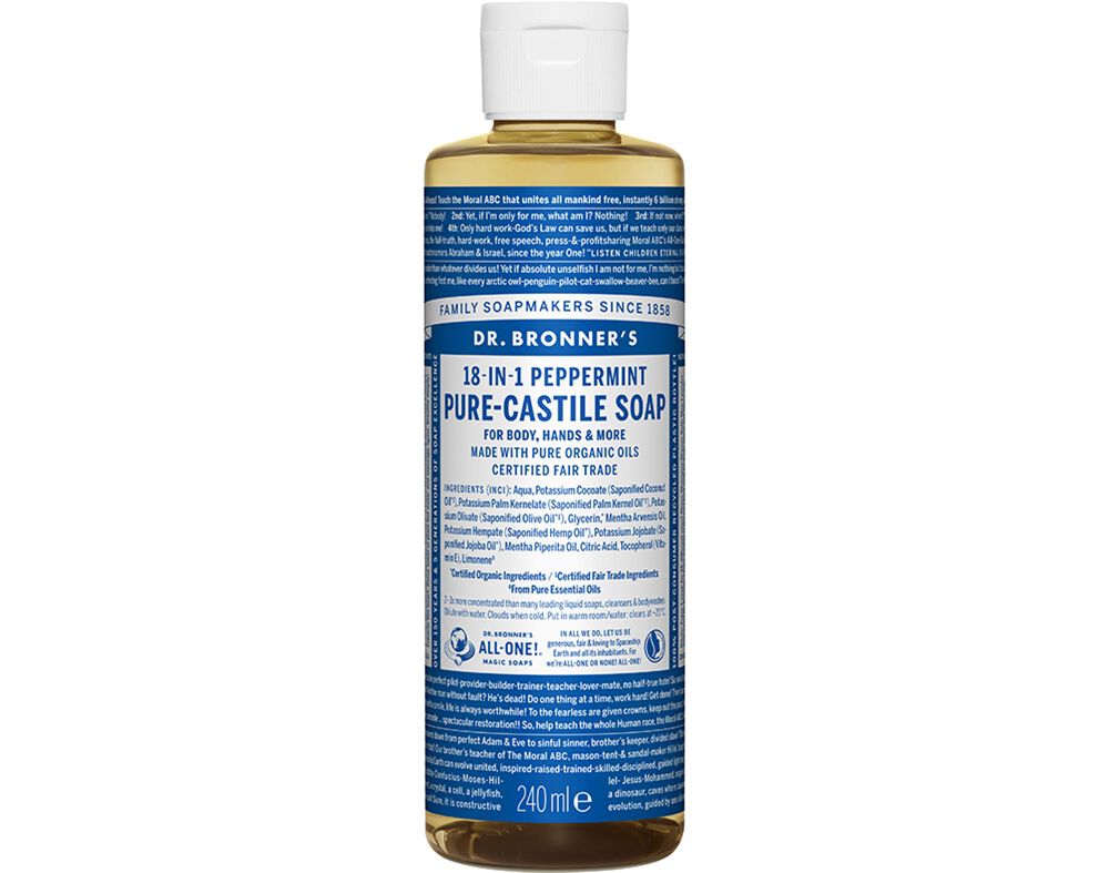 GEL DR. BRONNER'S BANHO HORTEL&Atilde; PIMENTA 240ML image number 0