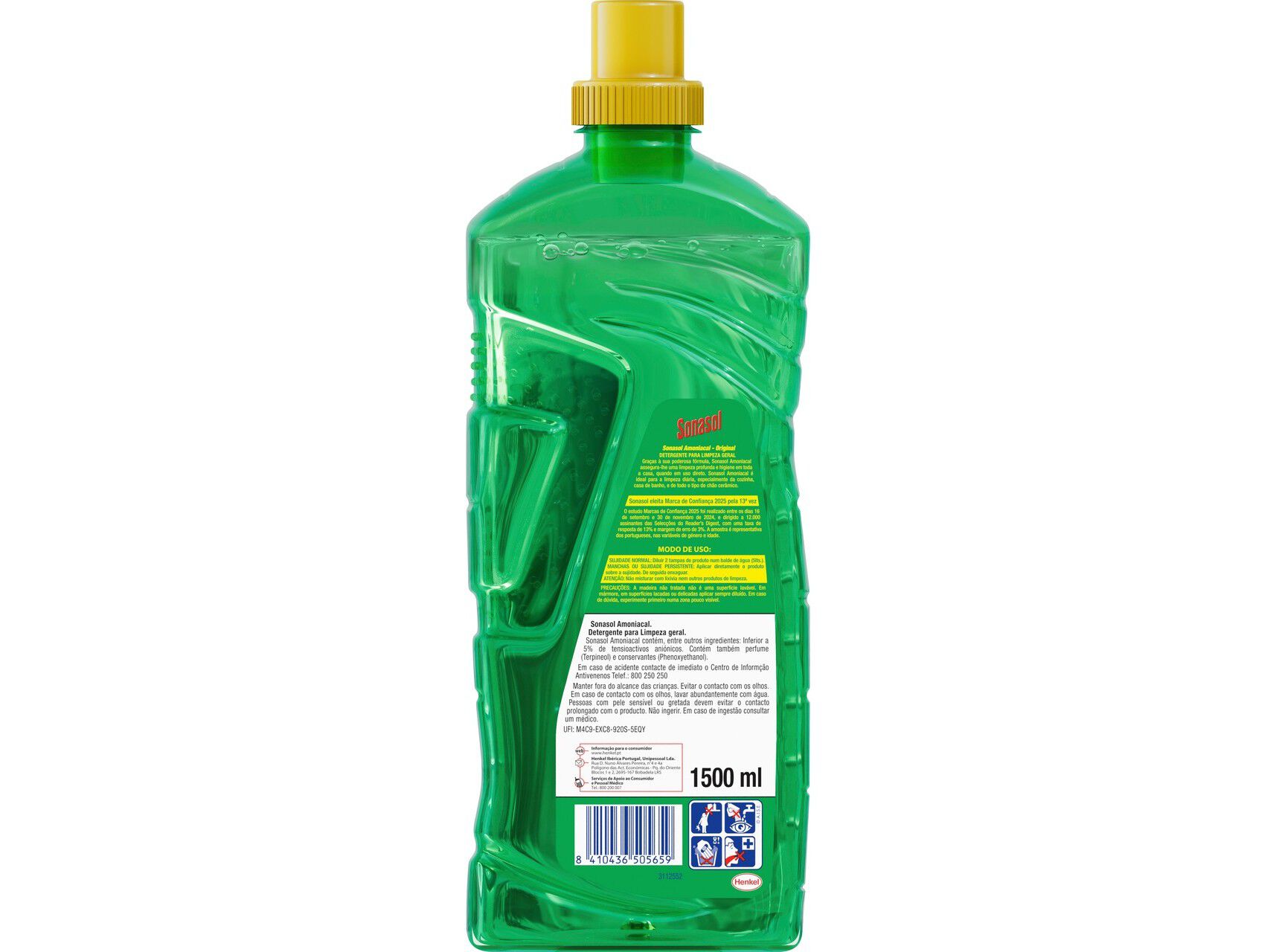 LAVA TUDO SONASOL AMONIACAL 1.5L image number 1