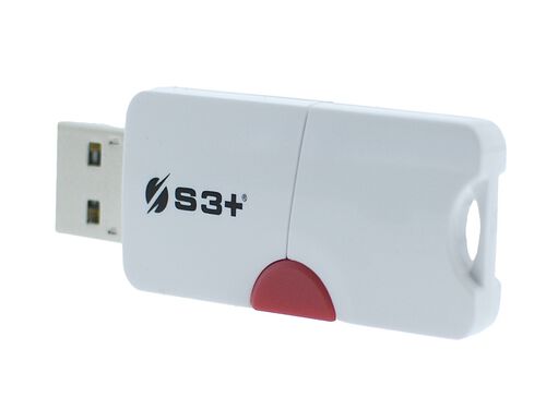 MEMÓRIAS USB S3+PD3003128BK-R 128GB SPACE VERMELHO image number 0