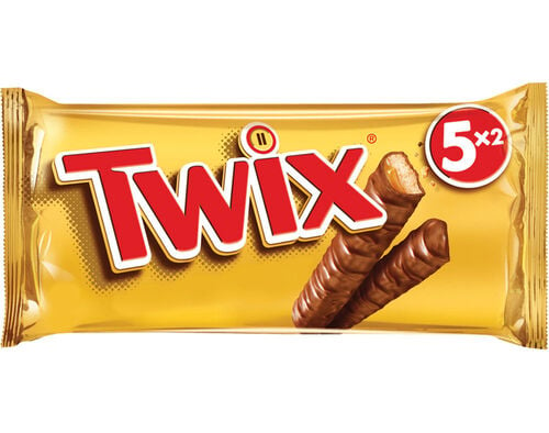 CHOCOLATE TWIX SNACK 5 PACK 50G image number 0