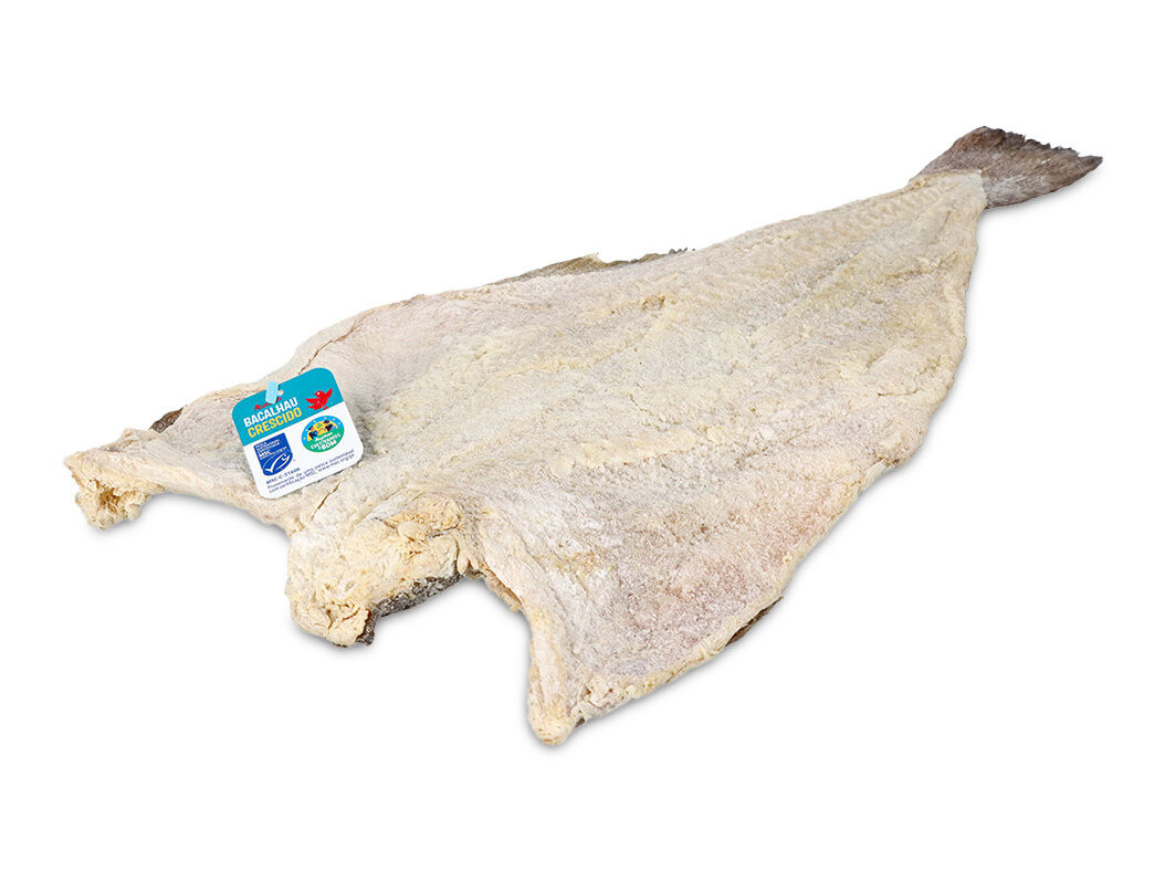 BACALHAU CRESCIDO ASA BRANCA AUCHAN CULTIVAMOS O BOM MSC KG