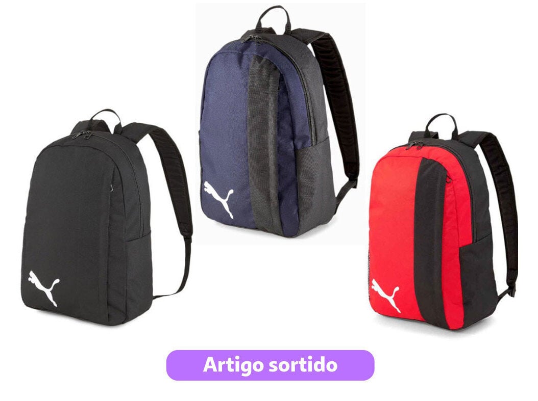 MOCHILA PUMA TEAMGOAL 30X44X14CM CORES SORTIDAS