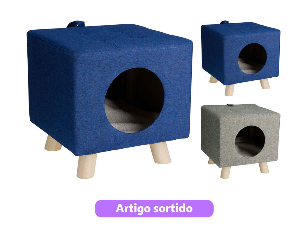 NICHO ANIMAIS DOGS COLLECTION COM P&Eacute;S 33.5X33.5X33.5CM CORES SORTIDAS image number 0