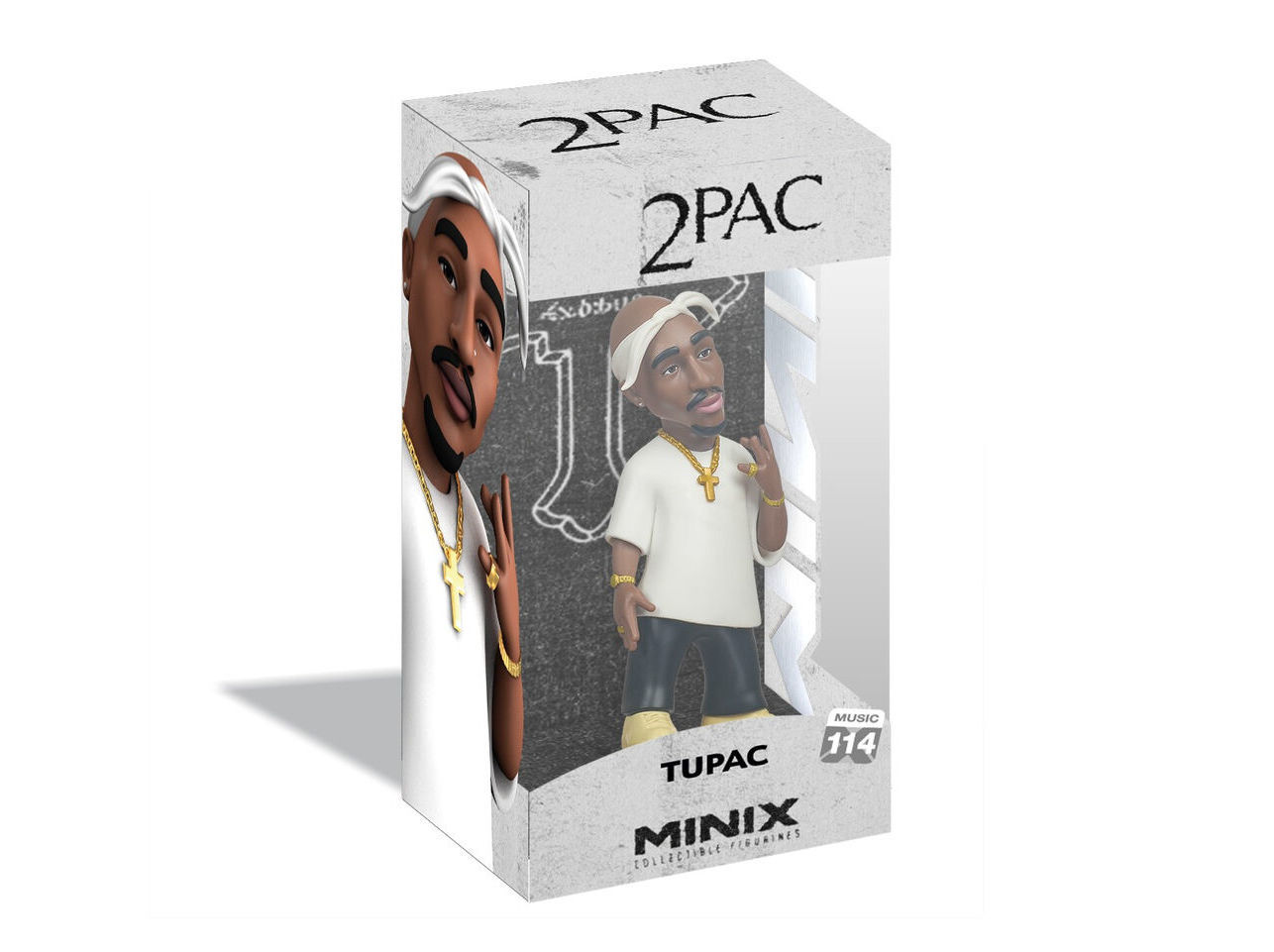 FIGURA MINIX FIG - TUPAC - 12 CM image number 0
