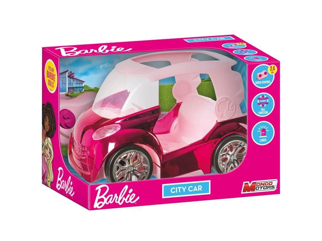 VEICULOS R/C BARBIE CITY CAR 1:10 image number 1
