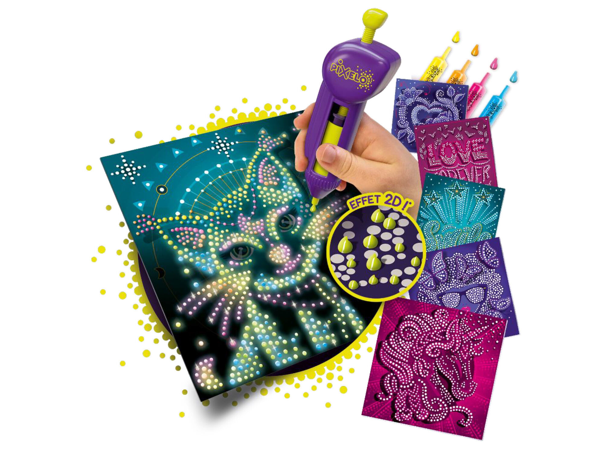 PIXELO PHOSPHO 2D PIXELO NEGRO 23.4X4.7X28.5CM image number 2