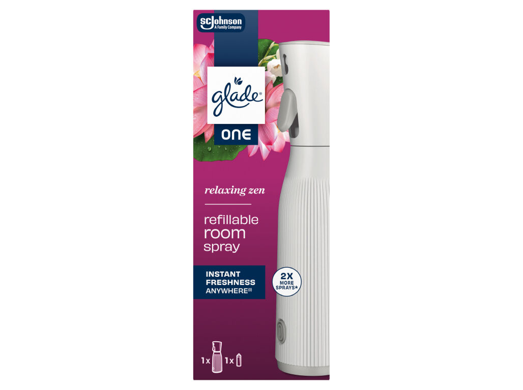 AMBIENTADOR GLADE ONE SPRAY RELAX ZEN APA 1UN image number 0