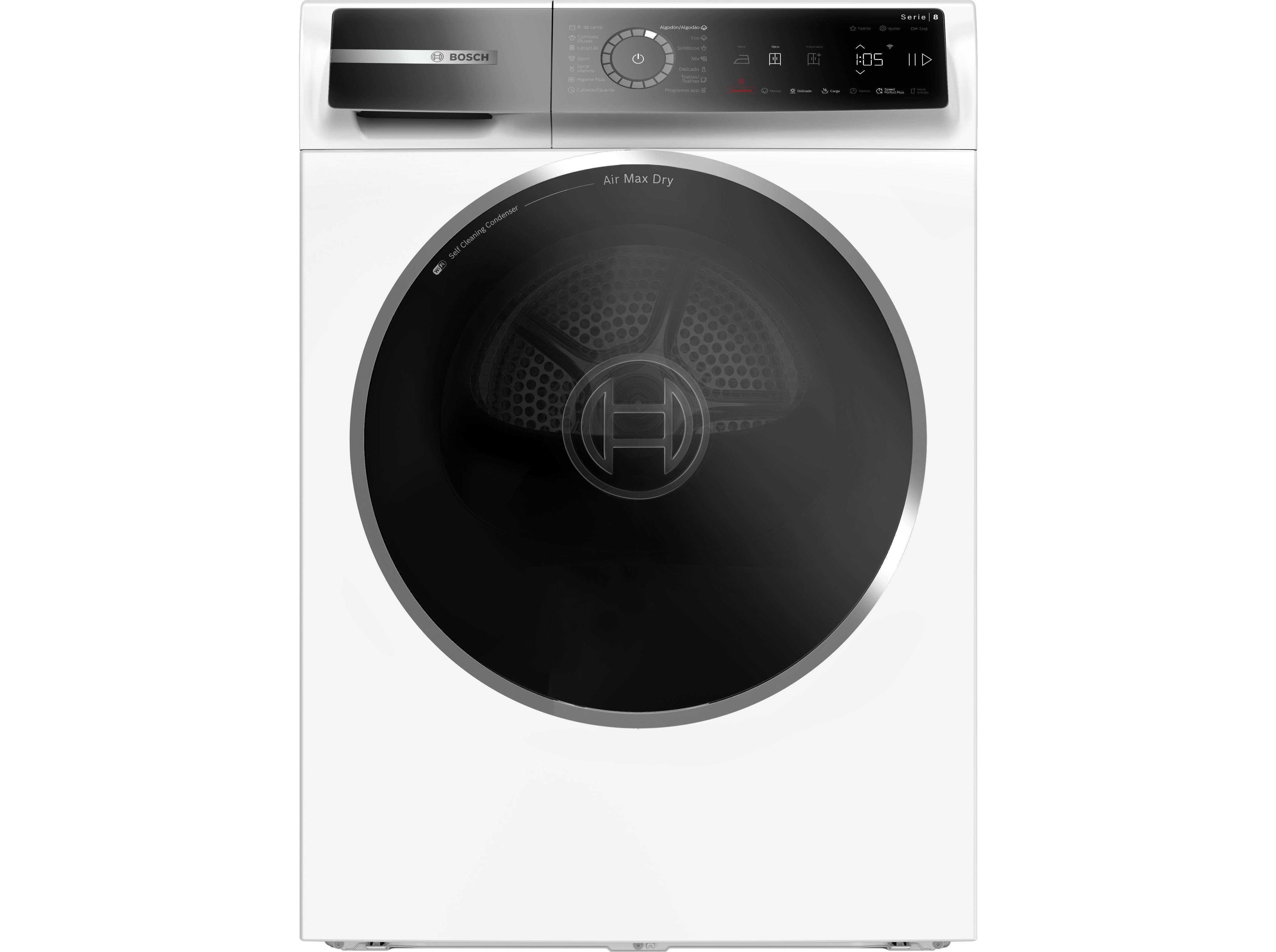 M&Aacute;QUINA SECAR ROUPA BOSCH WRB247D0ES BRANCO A 9KG BC