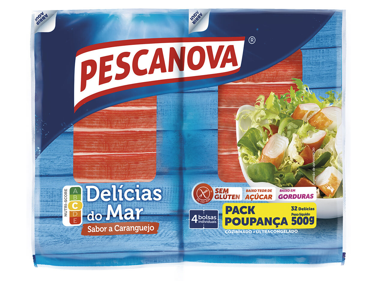 DELICIAS DO MAR PESCANOVA PACK POUPAN&Ccedil;A 500G