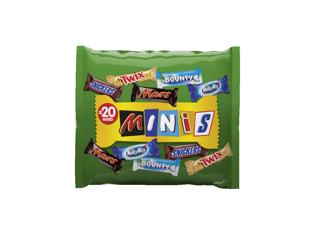 SNACKS MARS MINIS SORTIDO 400G image number 1