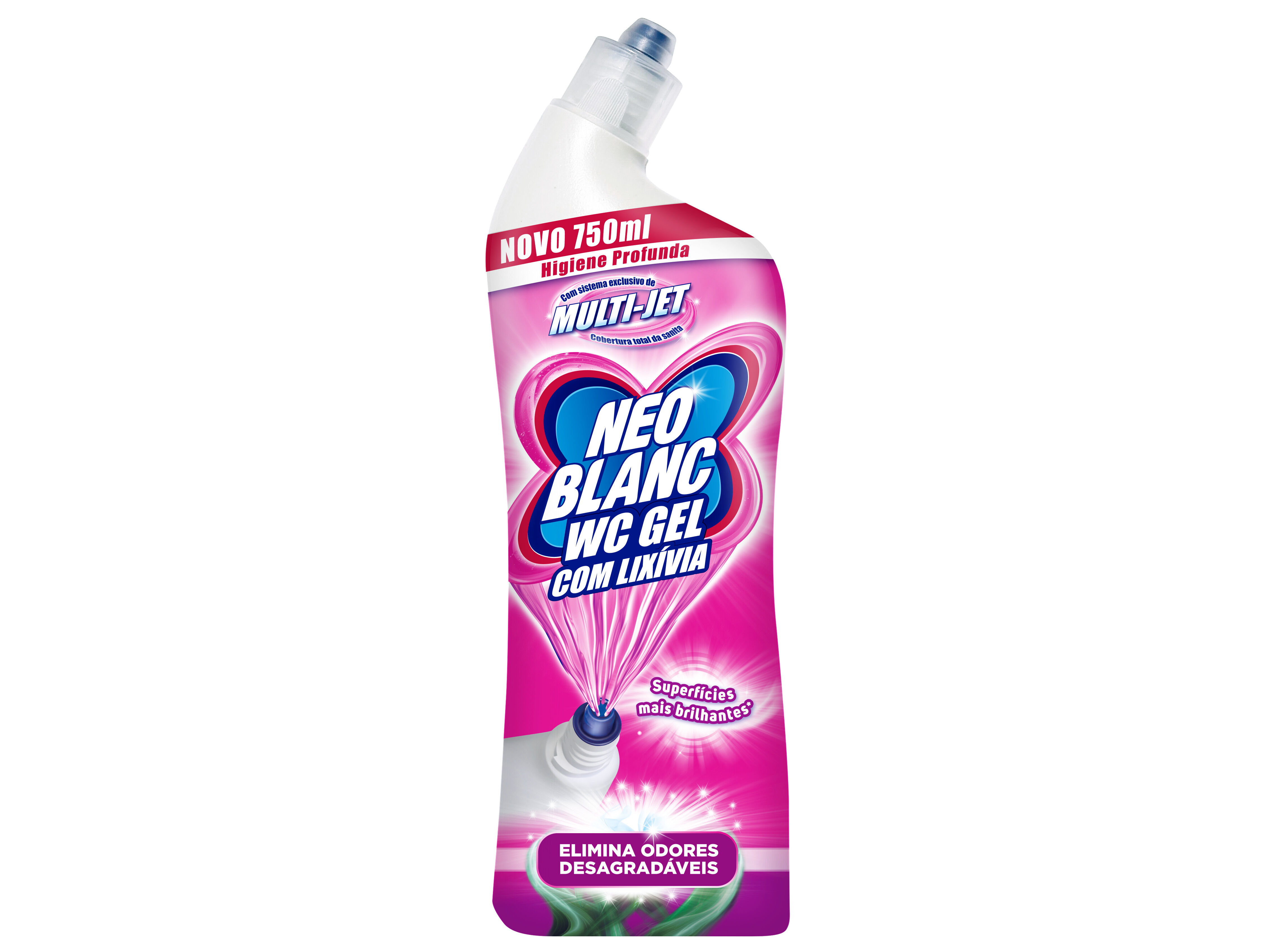 GEL SANIT&Aacute;RIO NEOBLANC COM LIX&Iacute;VIA 750ML image number 0