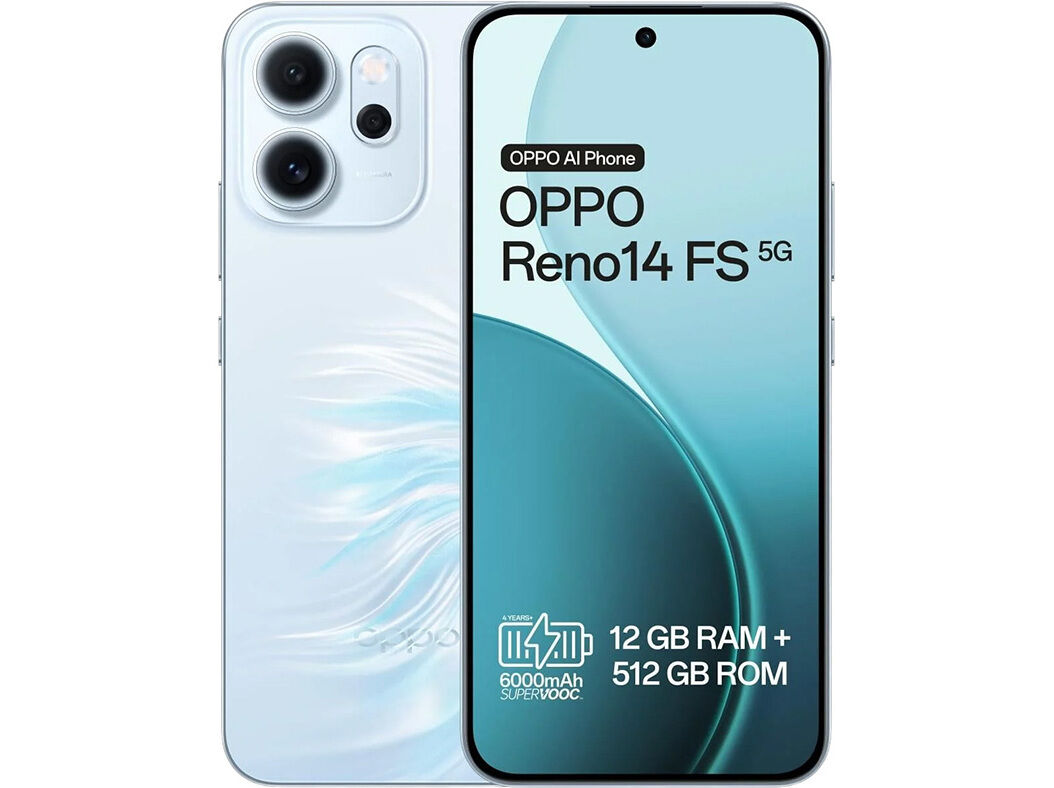 SMARTPHONE OPPO RENO 14 FS 5G 12/512GB AZUL