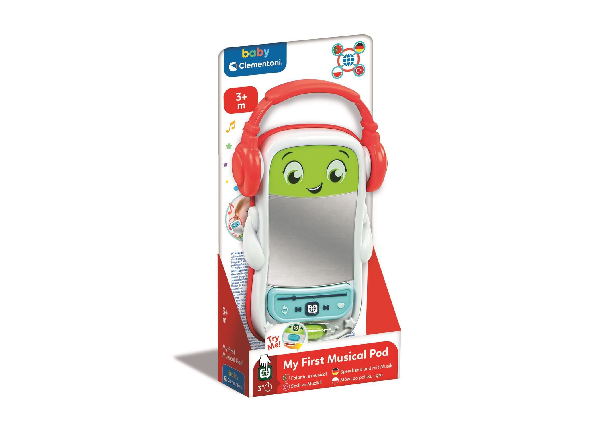 BABY CLEMENTONI MUSICAL POD FALANTE image number 1